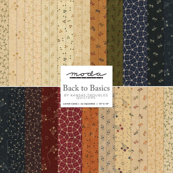 Back To Basics  Layer Cake by Kansas Troubles Quilters from Moda Fabrics
