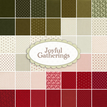 Joyful Gatherings  40 Fat Eighth Set by Primitive Gatherings for Moda Fabrics