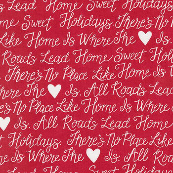 Holidays at Home 56072-25 Berry Red by Deb Strain for Moda Fabrics