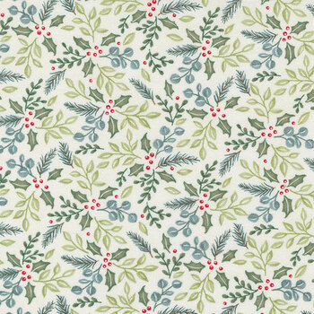 Holidays at Home 56074-11 Snowy White by Deb Strain for Moda Fabrics