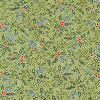 Holidays at Home 56074-12 Home Sage by Deb Strain for Moda Fabrics