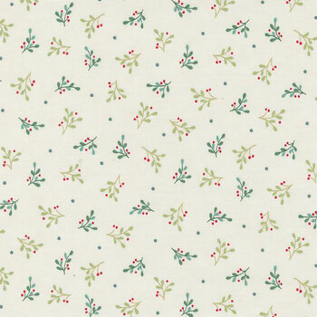 Holidays at Home 56075-11 Snowy White by Deb Strain for Moda Fabrics