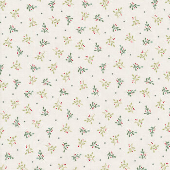 Holidays at Home 56075-11 Snowy White by Deb Strain for Moda Fabrics