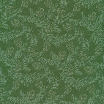 Holidays at Home 56076-29 Eucalyptus by Deb Strain for Moda Fabrics