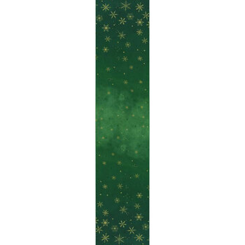 Ombre Flurries Metallic 10874-431MG Christmas Green by V and Co. for Moda Fabrics