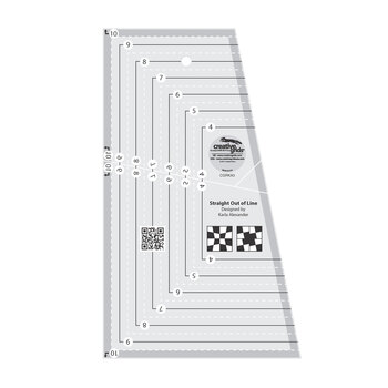 Creative Grids Non-Slip Straight Out of Line Ruler - #CGRKA3