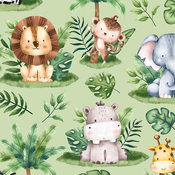 Wee Safari 25646-72 by Deborah Edwards for Northcott Fabrics | Shabby ...