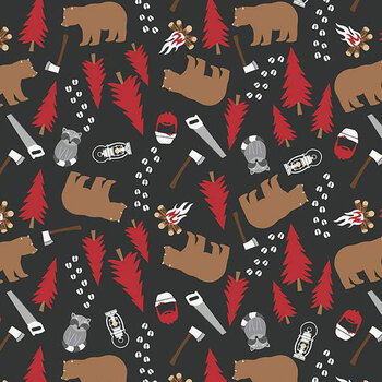 Woodsman C13760-BLACK from Riley Blake Designs