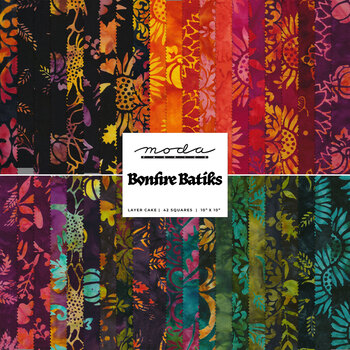 Bonfire Batiks  Layer Cake from Moda Fabrics