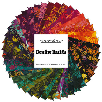 Bonfire Batiks  Charm Pack from Moda Fabrics