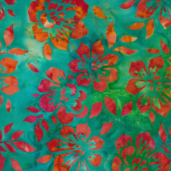 Floral Paradise 22207-197 Tropical by Artisan Batiks for Robert Kaufman Fabrics