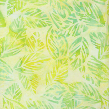 Floral Paradise 22210-137 Lemon by Artisan Batiks for Robert Kaufman Fabrics