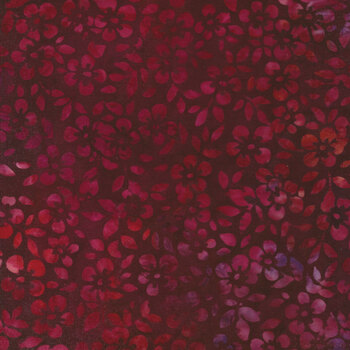 Floral Paradise 22211-105 Garnet by Artisan Batiks for Robert Kaufman Fabrics