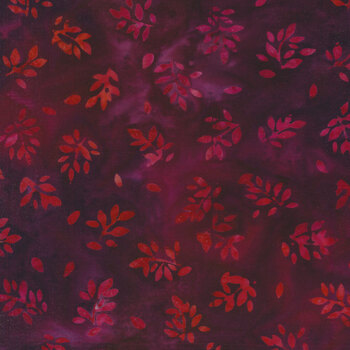 Floral Paradise 22212-105 Garnet by Artisan Batiks for Robert Kaufman Fabrics
