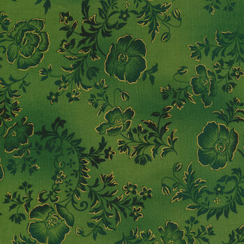 Poppy Hill 21858-47 Grass from Robert Kaufman Fabrics
