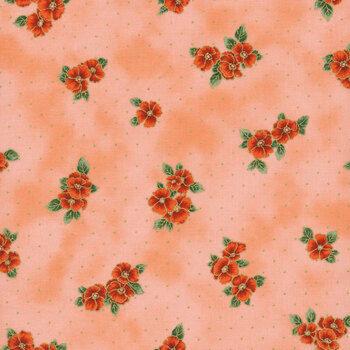 Poppy Hill 21861-143 Coral from Robert Kaufman Fabrics