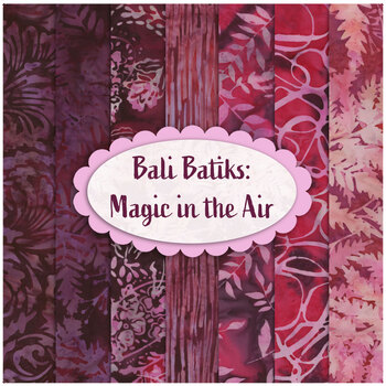 Bali Batiks - Magic in the Air  7 FQ Set from Hoffman Fabrics