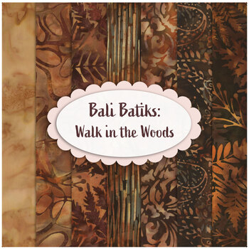 Bali Batiks - Walk in the Woods  7 FQ Set from Hoffman Fabrics