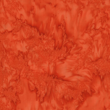 Bali Batiks - Watercolor 1895-469 Nasturtium from Hoffman Fabrics