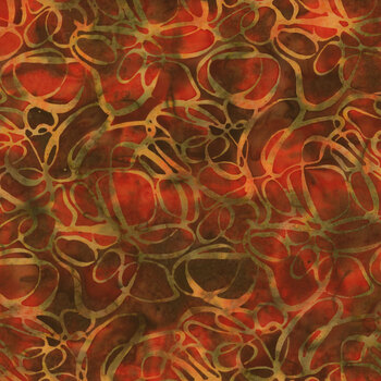 Bali Batiks - Camp Fire V2517-66 Autumn from Hoffman Fabrics