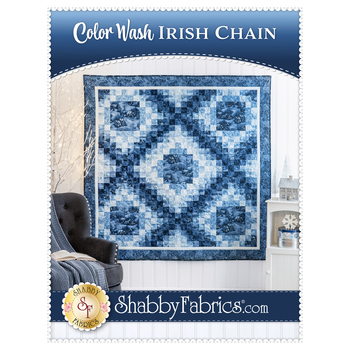 Color Wash Irish Chain Pattern