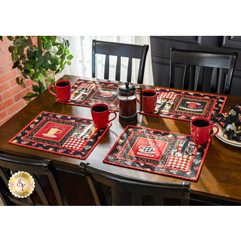  Coffee Always Placemats Kit