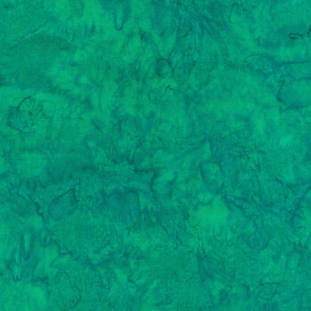 Bali Batiks - Watercolor 1895-146 Stone Green by Hoffman Fabrics