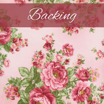 Bouquet of Roses Patchwork BOM - Backing 3-3/4 yds - RESERVE
