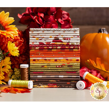 Fall's in Town  28 FQ Bundle by Sandy Gervais for Riley Blake Designs
