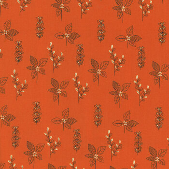 Fall's in Town C13513-ORANGE by Sandy Gervais for Riley Blake Designs