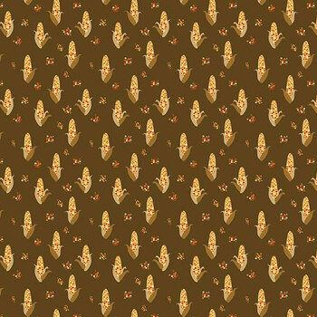 Fall's in Town C13514-BROWN by Sandy Gervais for Riley Blake Designs