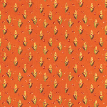 Fall's in Town C13514-ORANGE by Sandy Gervais for Riley Blake Designs