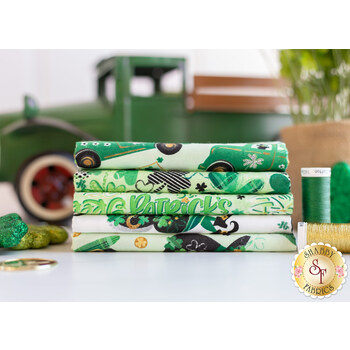 Shamrocked!  5 FQ Set by Silas M. Studio for Blank Quilting Corporation