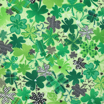 Shamrocked! 2497-60 Lt. Green by Silas M. Studio for Blank Quilting Corporation