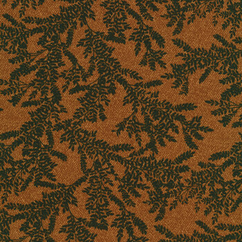 Botanist BTA11452 Foraged Foliage Rust by Katarina Roccella for Art Gallery Fabrics
