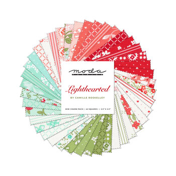 Lighthearted  Mini Charm Pack by Camille Roskelley for Moda Fabrics