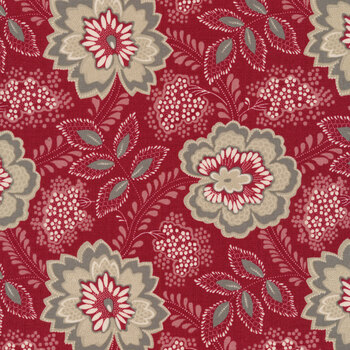Chateau de Chantilly 13943-14 Rouge by French General for Moda Fabrics