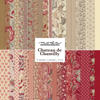 Chateau de Chantilly  Layer Cake by French General for Moda Fabrics