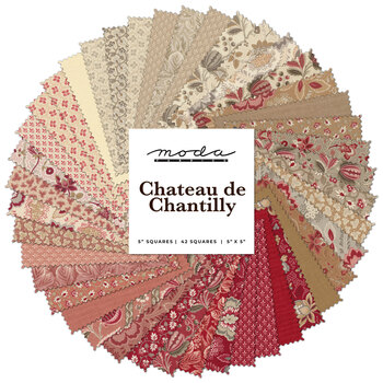 Chateau de Chantilly  Charm Pack by French General for Moda Fabrics