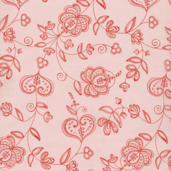 Be Mine Valentine C12791-Blush by Janet W. Frisch for Riley Blake Designs