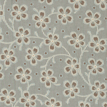 Cocoa Blue A606-NB by Laundry Basket Quilts for Andover Fabrics