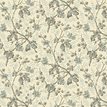 Cocoa Blue A604-LB by Laundry Basket Quilts for Andover Fabrics