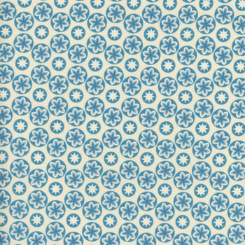 Cocoa Blue A597-LB by Laundry Basket Quilts for Andover Fabrics