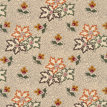 Fluttering Leaves 9730-11 Beechwood by Kansas Troubles Quilters for Moda Fabrics