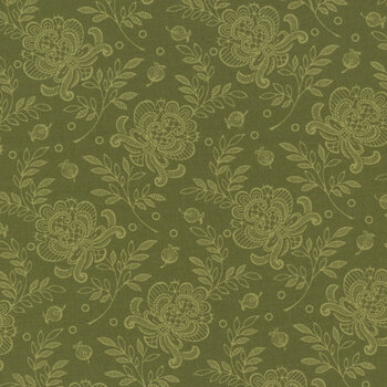 French Mill A-738-G Green by Andover Fabrics