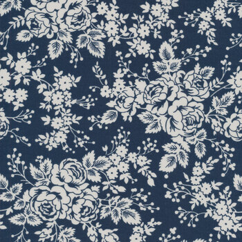 Blueberry Delight 3030-16 by Bunny Hill Designs for Moda Fabrics REM #2