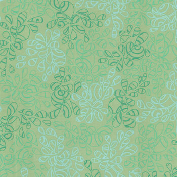 Nature Elements NE-113 Blue Green by Art Gallery Fabrics