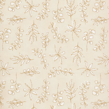 Soften the Volume CAP-SV-11606 Sunbleached Leaves by Art Gallery Fabrics