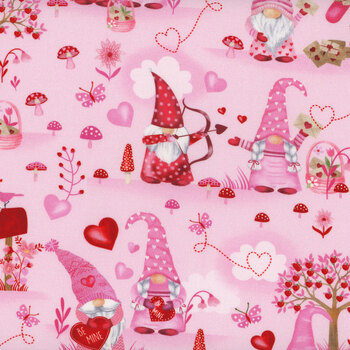 Gnome One Like You CD2378 PINK from Timeless Treasures