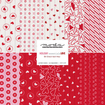 Holiday Essentials - Love  Layer Cake by Stacy Iest Hsu for Moda Fabrics